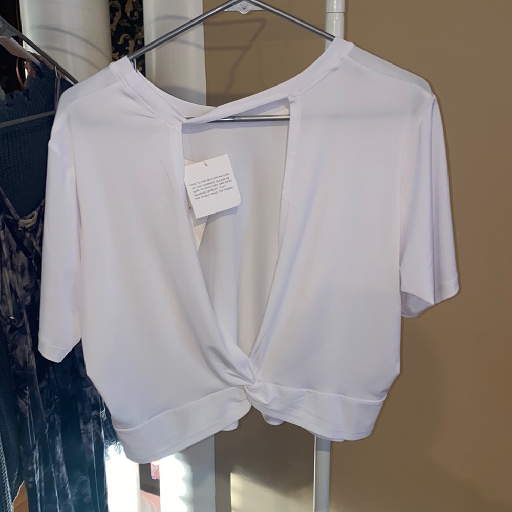Fabletics Open Back Top